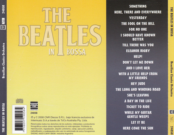 descargar álbum Brazilian Classics Orchestra - The Beatles In Bossa