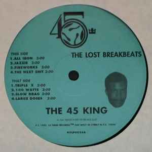 The 45 King - The Lost Breakbeats - The Turquoise Album album cover