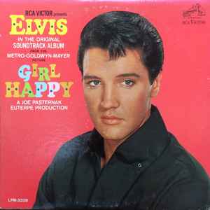 Elvis Presley - Girl Happy album cover
