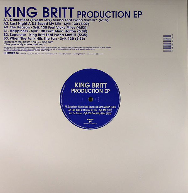 Album herunterladen King Britt - Production EP