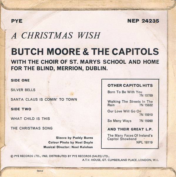 descargar álbum Butch Moore And The Capitols - A Christmas Wish