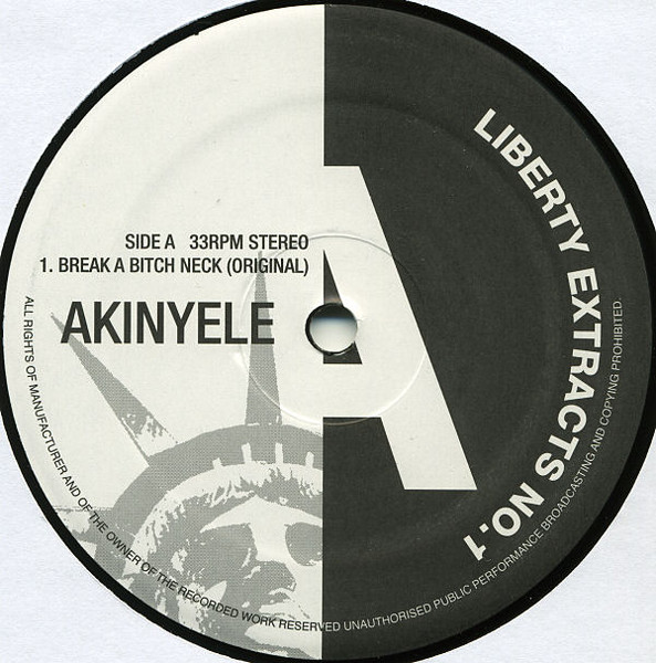 Akinyele – Liberty Extracts No.1 (2009, Vinyl) - Discogs