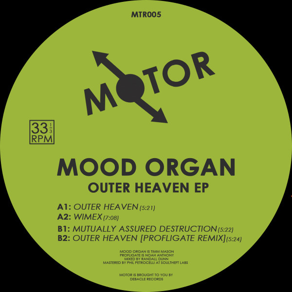 Mood Organ – Outer Heaven EP (2015, Vinyl) - Discogs