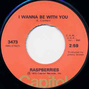Raspberries - I Wanna Be With You / Goin' Nowhere Tonight album cover