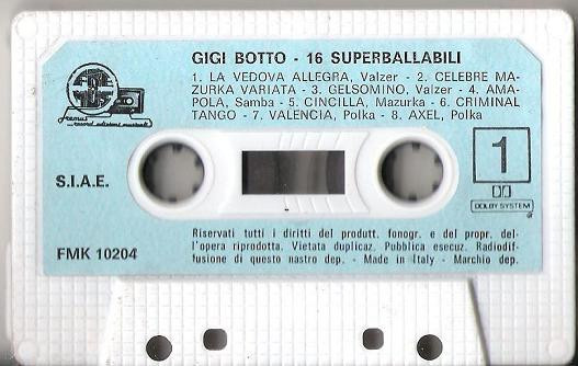 last ned album Gigi Botto - 16 Superballabili