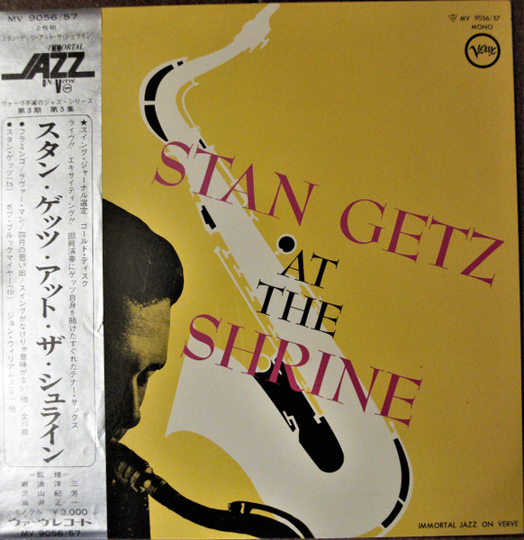 Stan Getz – At The Shrine (gatefold, Vinyl) - Discogs