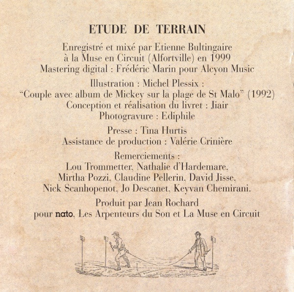 last ned album Denis Colin & Les Arpenteurs - Etude De Terrain