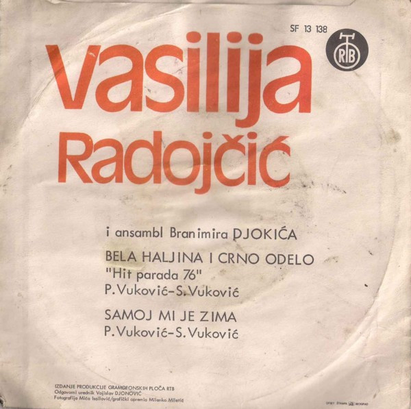 ladda ner album Vasilija Radojčić - Bela Haljina I Crno Odelo