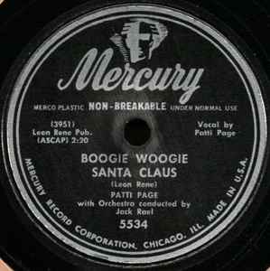 Patti Page - Boogie Woogie Santa Claus / The Tennessee Waltz