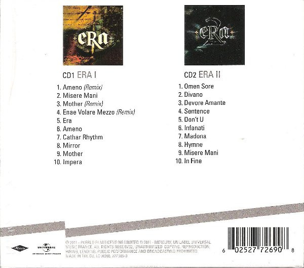 Album herunterladen Era - Era I Era II