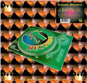 Portada de album Summer Madness - Planet Rio / Disco Flash