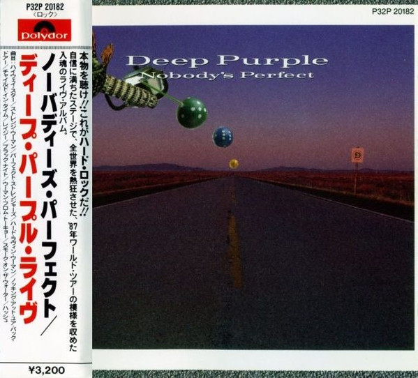 Deep Purple – Nobody's Perfect (1988, CD) - Discogs