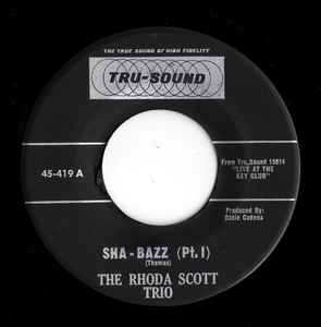 The Rhoda Scott Trio - Sha­-Bazz (Pt. I) / Sha­-Bazz (Pt. II) album cover