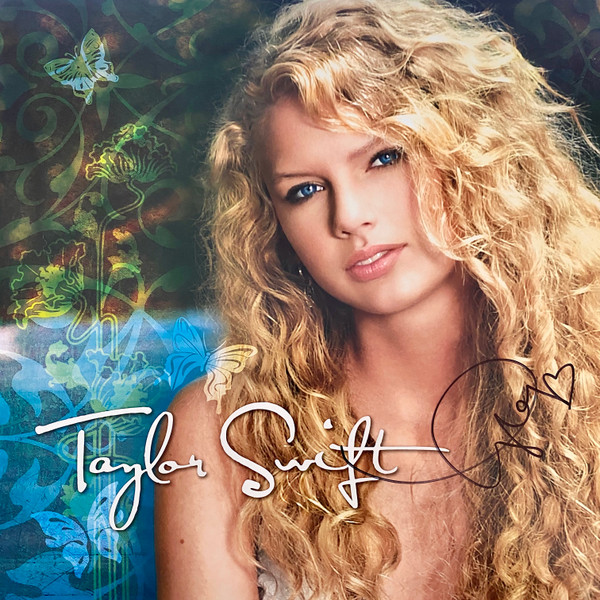 Taylor Swift – Taylor Swift (2018, Crystal Clear & Turquoise Vinyl, Signed,  Vinyl) - Discogs