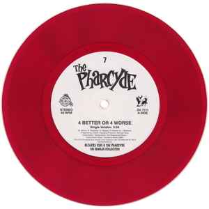 The Pharcyde – 4 Better Or 4 Worse (2016, Clear Red, Vinyl) - Discogs