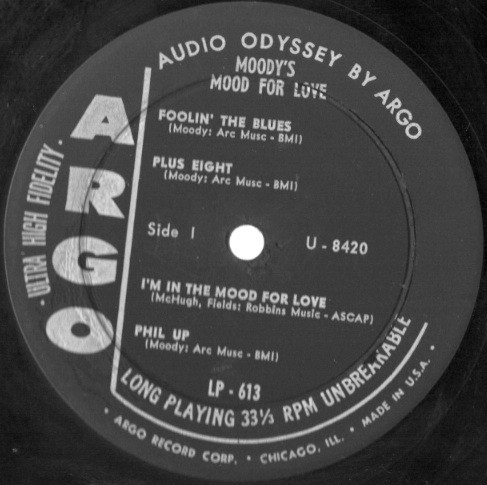 James Moody – Moody's Mood For Love (1957, Vinyl) - Discogs