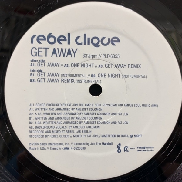ladda ner album Rebel Clique - Get Away