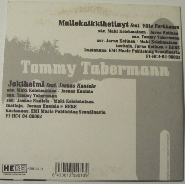 Album herunterladen Tommy Tabermann - Jokihelmi Mullehetkaikkinyt