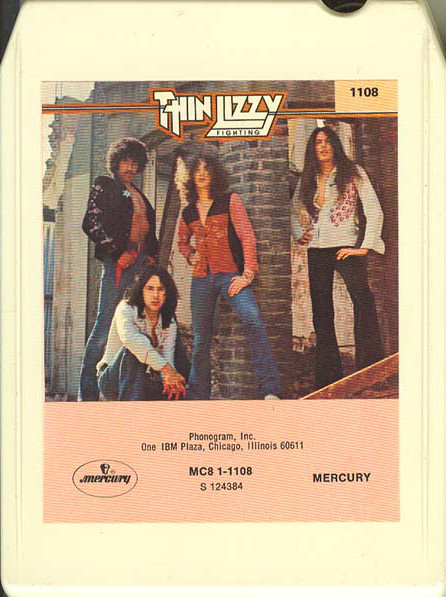 Thin Lizzy – Fighting (1976, 8-Track Cartridge) - Discogs