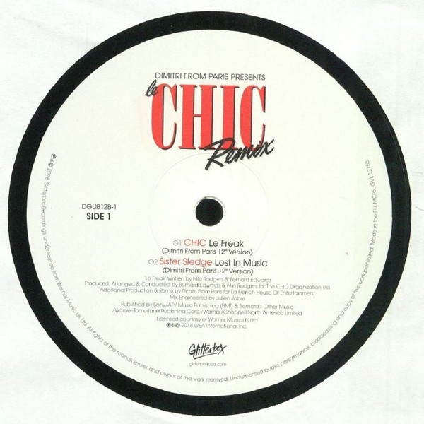 Dimitri From Paris – Le Chic Remix (2019, Vinyl) - Discogs
