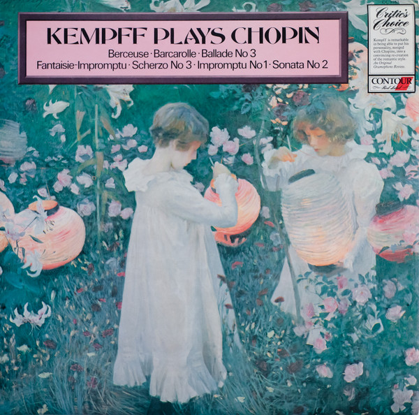 last ned album Kempff Plays Chopin - Kempff Plays Chopin