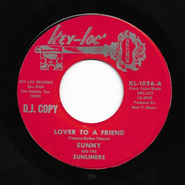 ladda ner album Sunny & The Sunliners - Loves Illusion Lover To A Friend