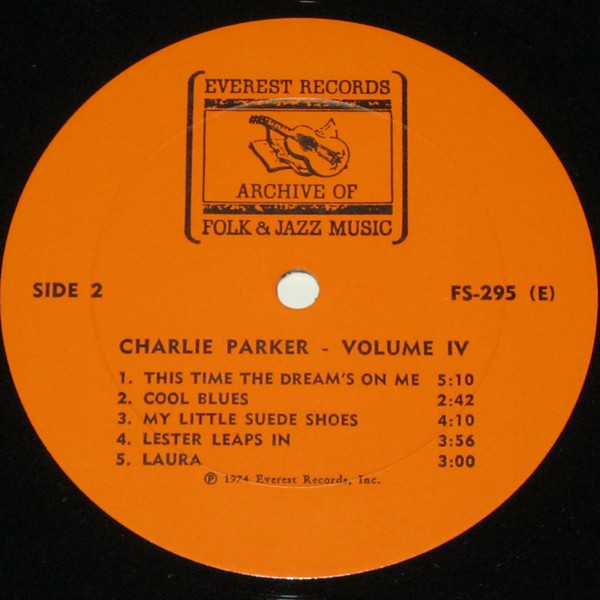 last ned album Charlie Parker - Charlie Parker Volume IV