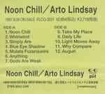 Cover of Noon Chill, 1997-09-26, Cassette