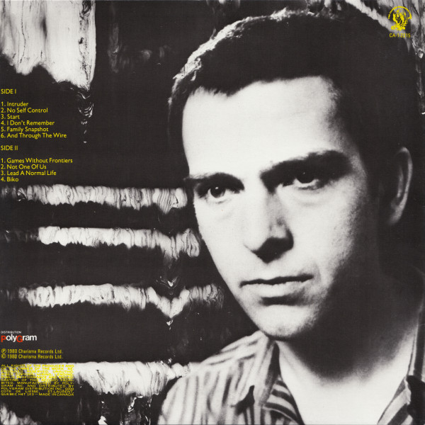 Peter Gabriel - Peter Gabriel | Charisma (CA-1-2215) - 2