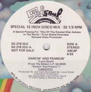 Candido - Dancin' And Prancin' / Jingo album cover
