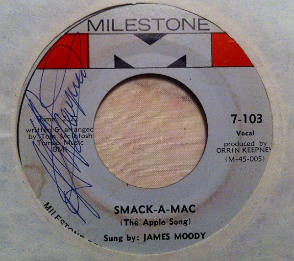 JAZZ 45】JAMES MOODY - SMACK-A-MAC / (INSTR.) (s231017023)-