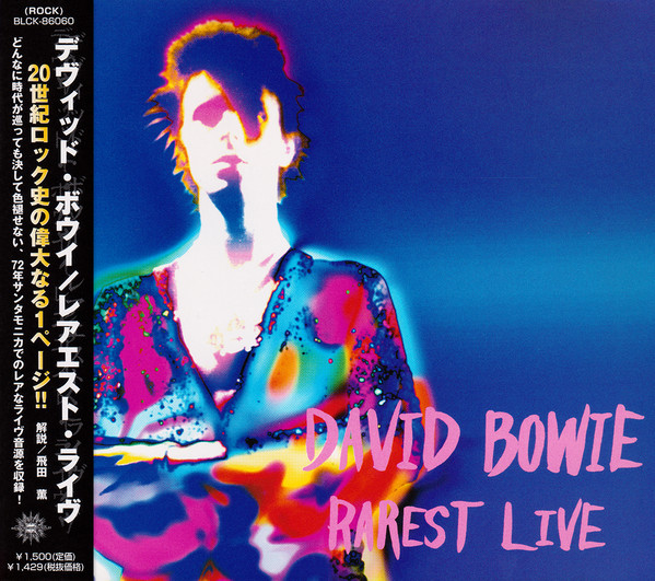 David Bowie – Rarest Live (1999, CD) - Discogs