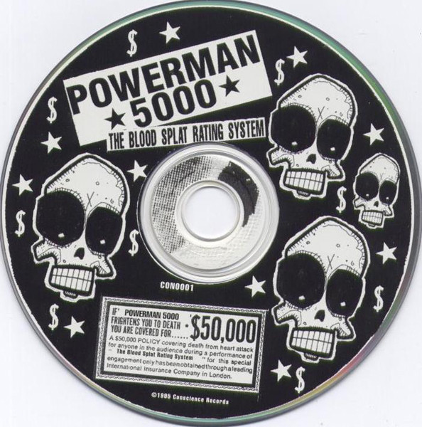 descargar álbum Powerman 5000 - The Blood Splat Rating System