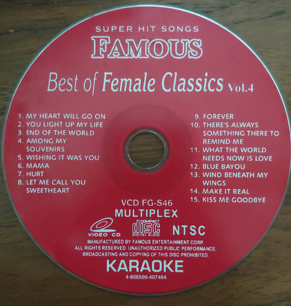 Unknown Artist – Best Of Female Classics Vol. 4 (CD) - Discogs