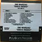 Cover of Disco Rigido, 1989, Cassette