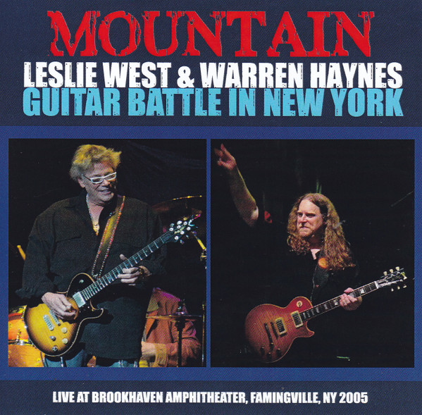 ladda ner album Mountain, Leslie West & Warren Haynes - Guitar Battle In New York