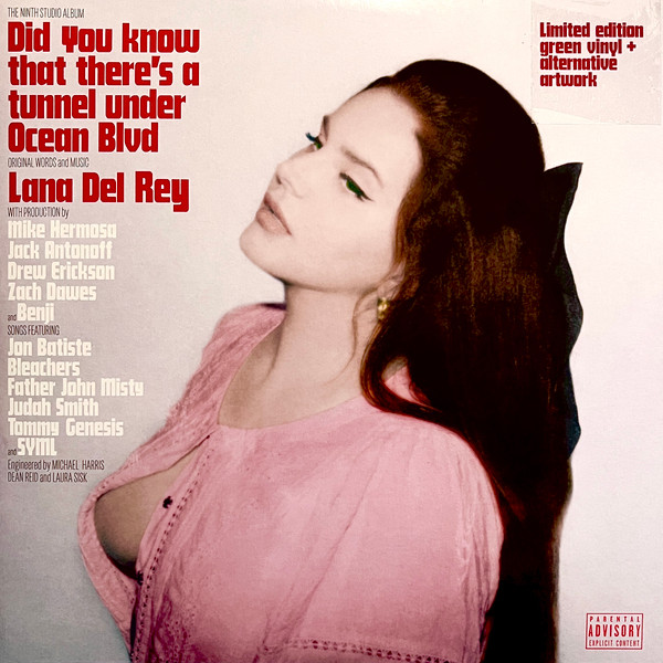 Lana Del Rey – Did You Know That There's A Tunnel Under Ocean Blvd (2023,  Pink, Alternative Artwork, Vinyl) - Discogs