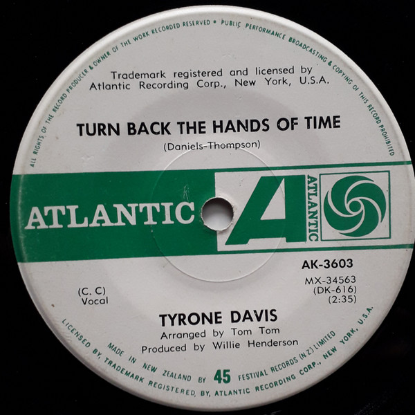 Turn Back The Hands Of Time (1972, Vinyl) - Discogs