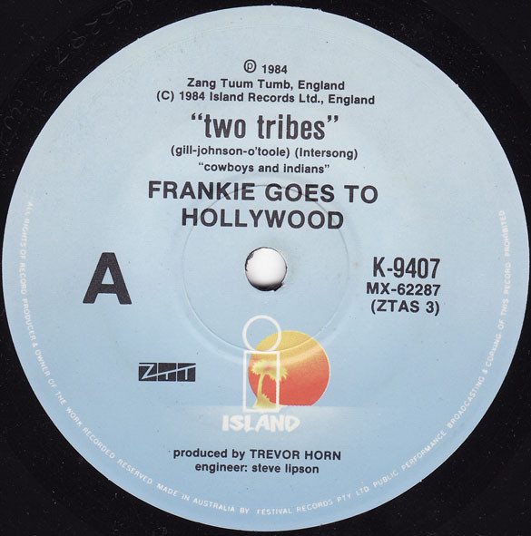 Frankie Goes To Hollywood - Two Tribes | Releases | Discogs