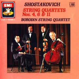 Dmitri Shostakovich - String Quartets Nos. 4, 6 & 11 album cover