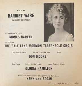 Harriet Ware - Music By Harriet Ware album cover