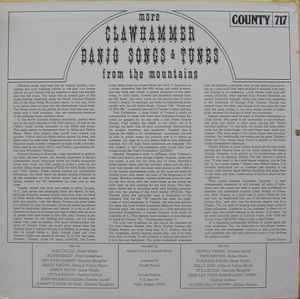Various - More Clawhammer Banjo Songs & Tunes From The Mountains