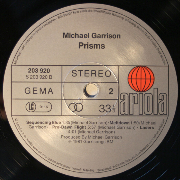 last ned album Michael Garrison - Prisms