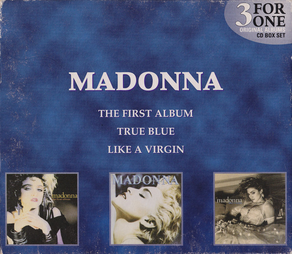 Madonna – 3 For One (The First Album / True Blue / Like A Virgin 