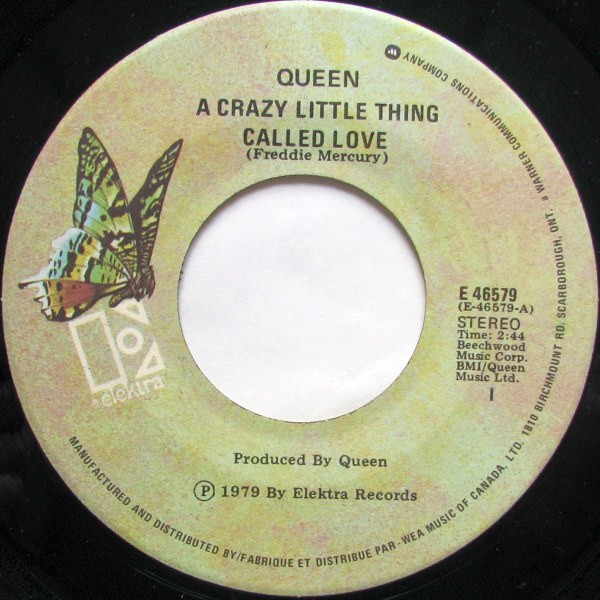 Queen - A Crazy Little Thing Called Love | Elektra (E 46579) - main