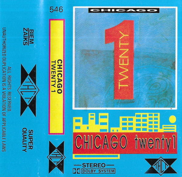 Chicago – Twenty 1 (Cassette) - Discogs
