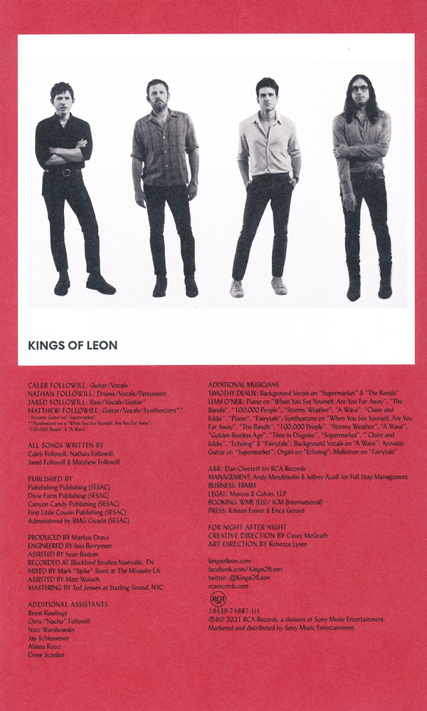 Kings Of Leon - When You See Yourself | RCA (19439-76861-1) - 39