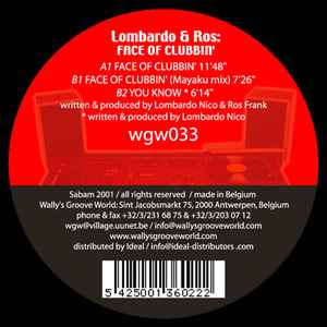 Lombardo & Ros - Face Of Clubbin'