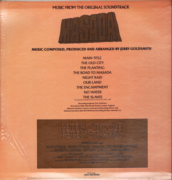 ladda ner album Jerry Goldsmith - Masada