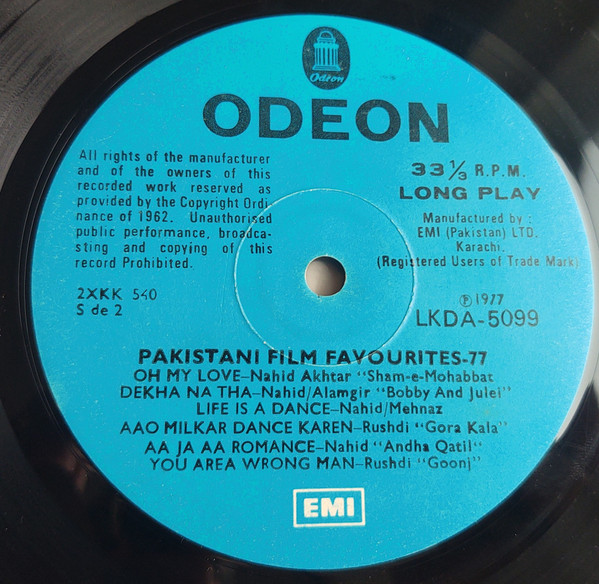 lataa albumi Various - Pakistani Film Favourites 77